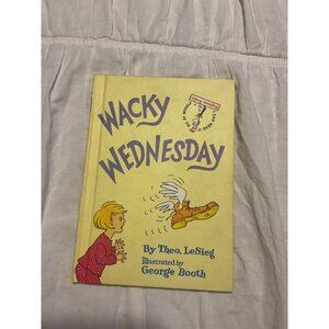 Wacky Wednesday By Theo. LeSieg Illustrated By George Booth Beginner Books Hardc